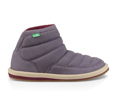 Bottes Sanuk Puff N Chill Cotton Femme - Grise YCWXNQ763